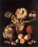 RUOPPOLO, Giovanni Battista Fruit Still-Life dg Sweden oil painting artist